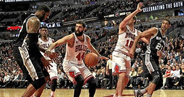 Gasol (Chicago Bulls) lidera a su equipo ante San Antonio Spurs