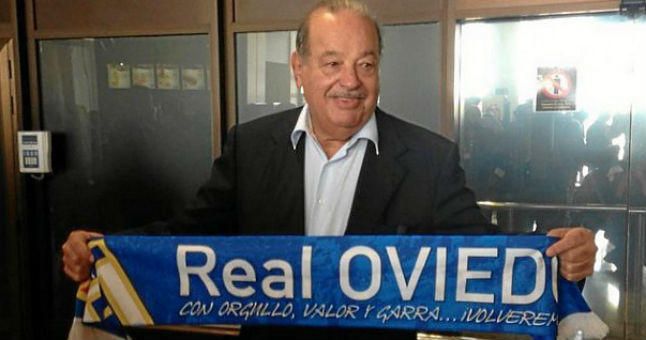 El grupo de Carlos Slim aumenta su poder en el Real Oviedo