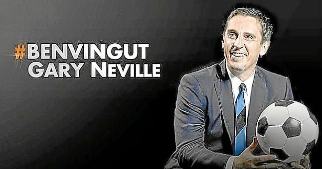 Gary Neville, nuevo entrenador del Valencia
