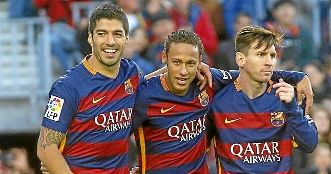 Luis Suárez: "Messi es el mejor y ni Neymar ni yo queremos competir con él"