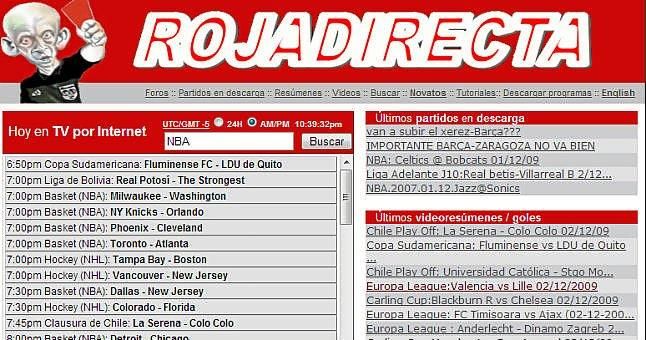 Rojadirecta acata el cierre cautelar de la web
