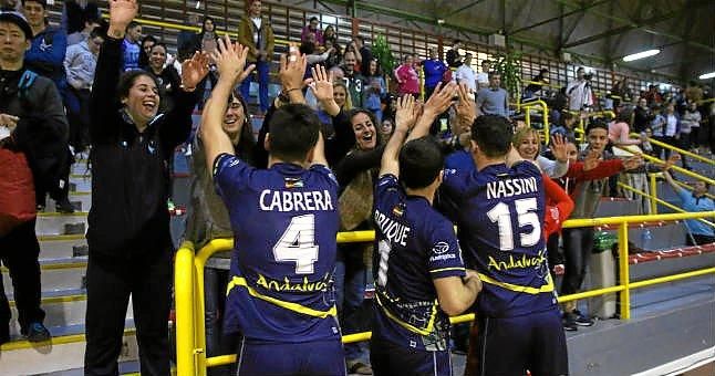 El Fundación Cajasol Juvasa Voley a un paso de la Copa del Rey tras vencer 3-1 a Cáceres