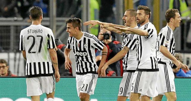 La Juventus asusta en Italia