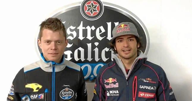 Sainz y Rabat, juntos en el Jarama para intercambiar sensaciones