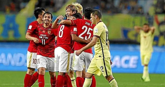 El Guangzhou de Scolari y Robinho, rival del Barça en la semifinales