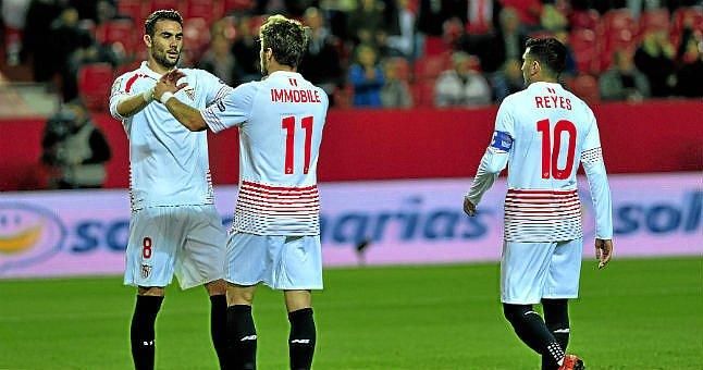 Sevilla F.C. 2-0 U.D. Logroñés: Cumple el trámite con nota