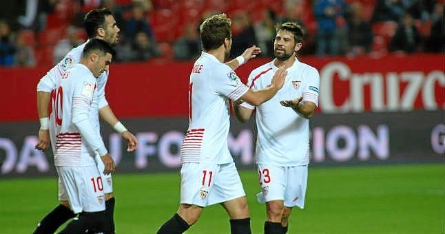 Así vivimos en directo el Sevilla F.C. 2-0 U.D. Logroñés