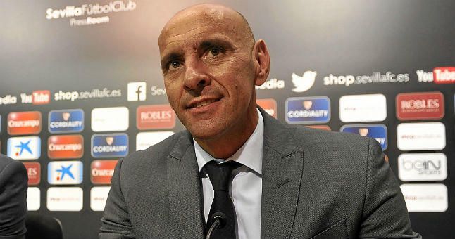 Monchi, "feliz" en Sevilla