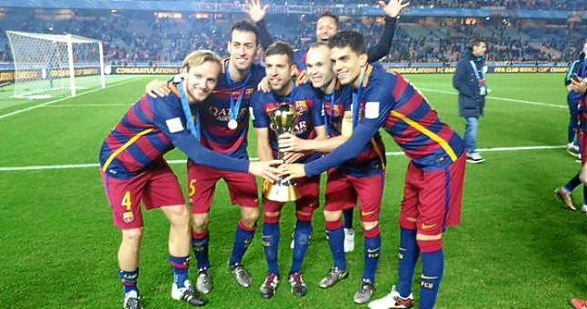 El FC Barcelona, campeón del mundo
