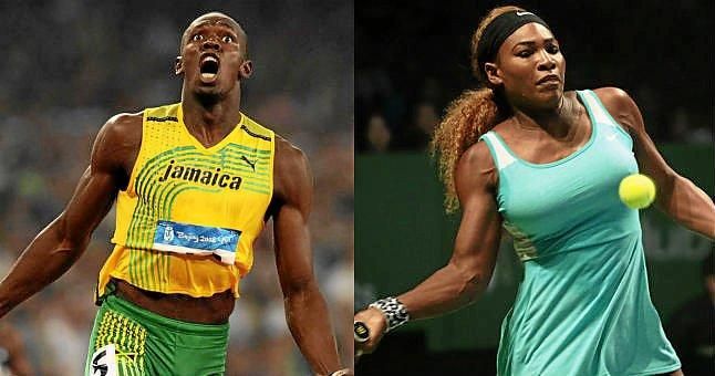 Usain Bolt y Serena Williams, deportistas del año para 'L'Équipe'