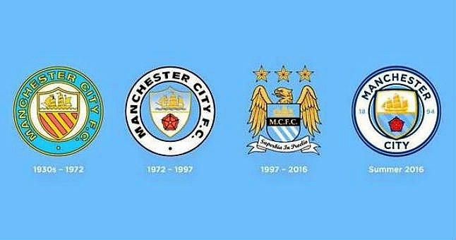 El Manchester City presenta el nuevo escudo