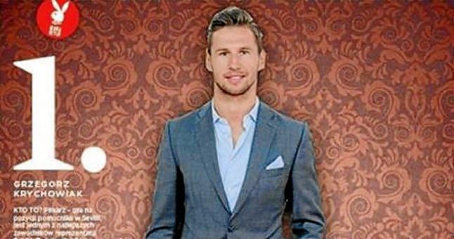 Krychowiak, el mejor vestido de Polonia según Playboy
