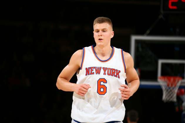 Kristaps Porzingis, rookie del mes en la Conferencia Este
