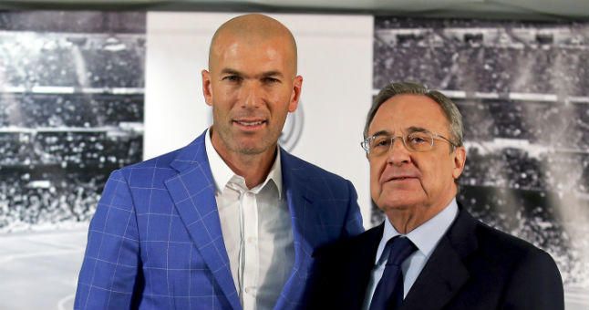 Zidane: "Siento más emoción que cuando firmé como jugador"