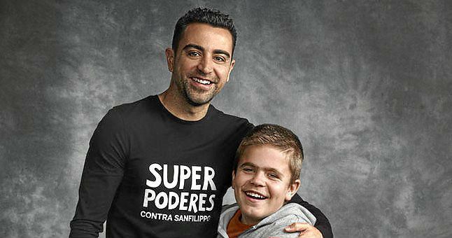 Xavi Hernández dona 30.000 euros para luchar contra el síndrome de Sanfilippo