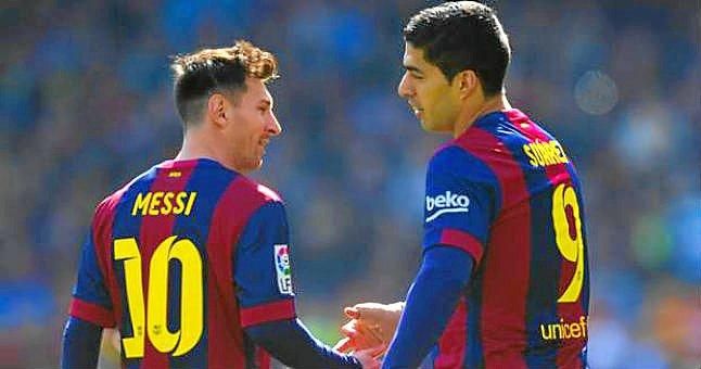 Messi: "Súarez es el mejor 'nueve' del mundo"