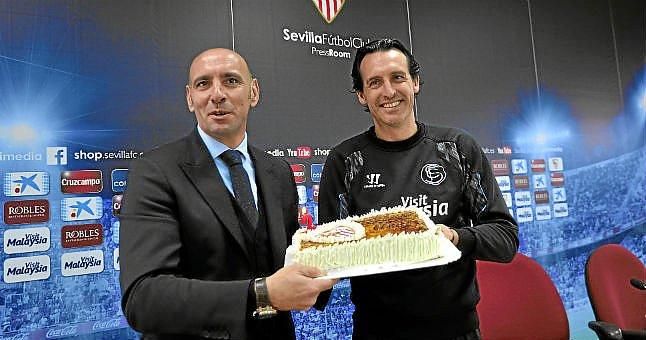 Unai Emery cumple tres años de éxitos en el Sevilla