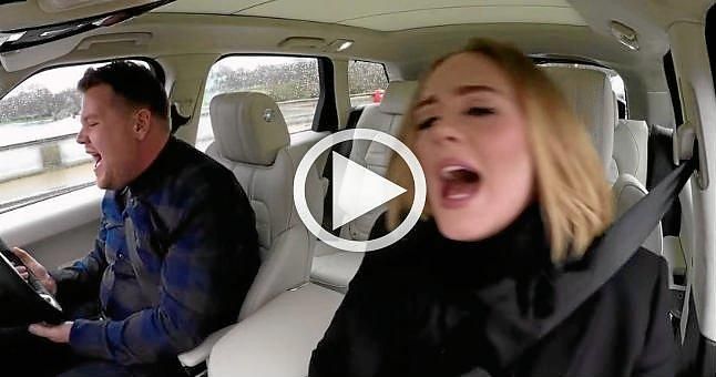 (VIDEO) El paseo en coche de Adele que ha dado la vuelta al mundo