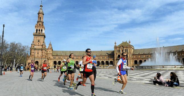 El Maratón de Sevilla bate récords con 13.000 corredores