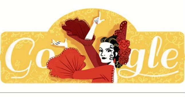 Google homenajea a Lola Flores con un 'doodle'