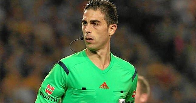 Iñaki Vicandi Garrido será el árbitro del Mirandés-Sevilla
