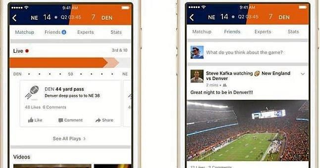 Facebook lanza un espacio dedicado en exclusiva a eventos deportivos