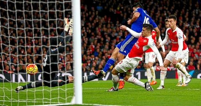 Diego Costa decide el derbi (0-0) y aparta del liderato al Arsenal