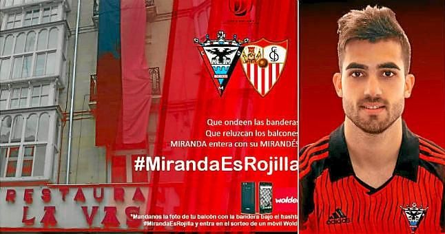 El Mirandés ya se prepara para recibir al Sevilla