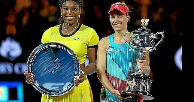 Kerber rompe los pronósticos y a Serena Williams para ganar el Abierto de Australia