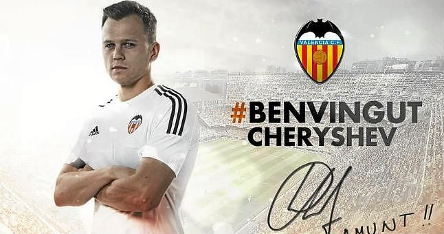 Cheryshev jugará cedido en el Valencia