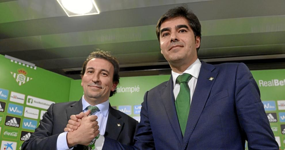 Haro, presidente, y López Catalán asumen todo el poder en el Betis