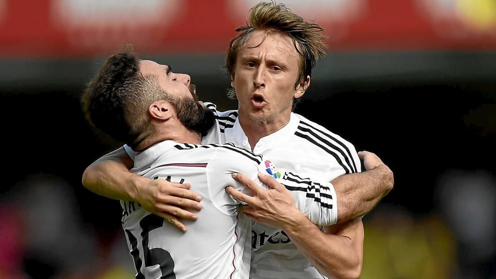 Modric y Carvajal se entrenan con el grupo; Bale, Marcelo y Pepe siguen fuera