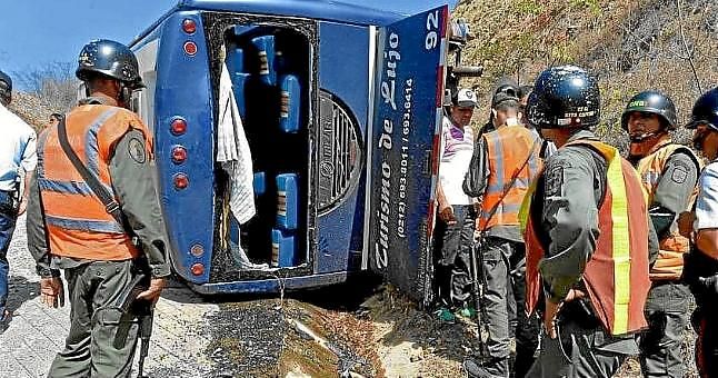 Varios jugadores de Huracán heridos cuando viajaban en bus a Caracas