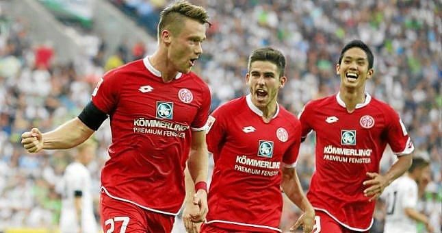 El Mainz de Jairo Sampeiro se sitúa en puestos europeos tras vencer por 2-1 al Schalke