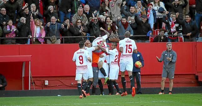 Sevilla F.C. 2-0 Las Palmas: Paciente victoria desde el banco