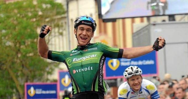 Una caída impide al francés Coquard participar en la Vuelta a Andalucía