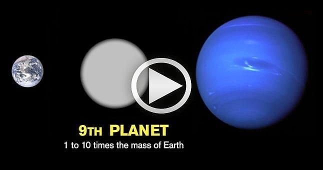 Hallan un posible noveno planeta en el Sistema Solar