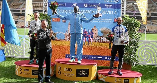 Lagat bate récord del Maratón de Sevilla, que corona a Castillejo y González