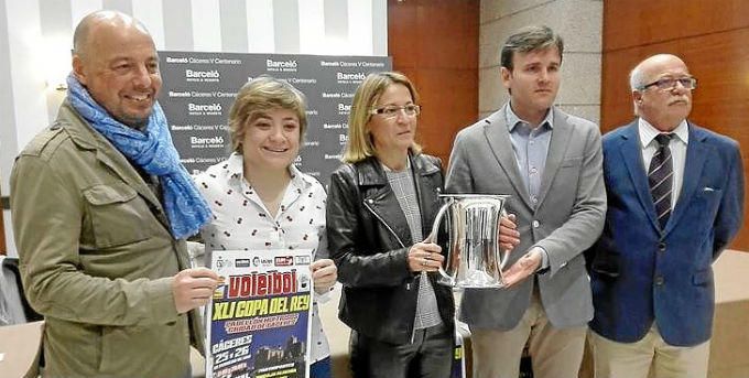 Cáceres, lista para la Copa del Rey de Voleibol que reúne a los 5 mejores