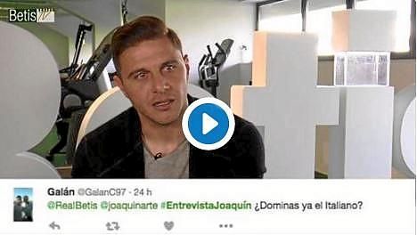 Las manías de Joaquín y su anécdota con el 'chileno' Vargas