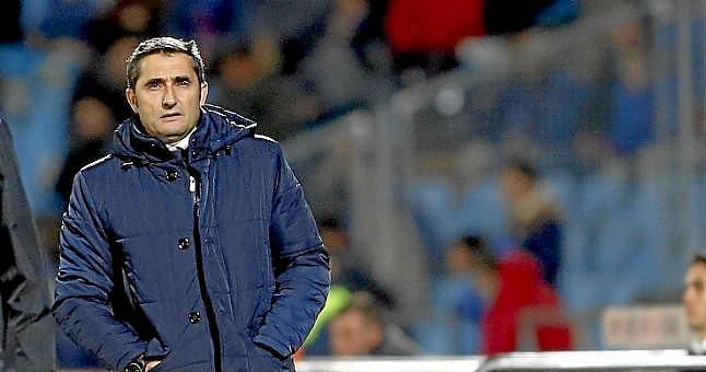 Valverde espera que Aduriz esté disponible y jugará "como si empezara 0-0"