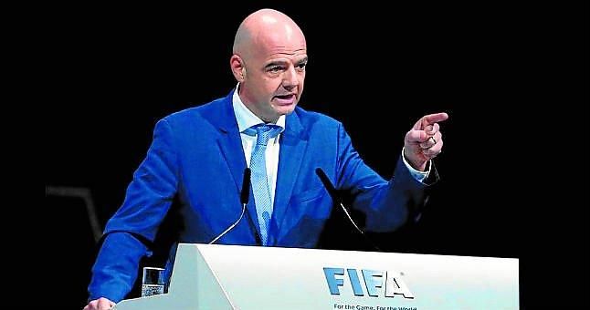 Infantino: "Se van a sentir orgullosos de la FIFA"
