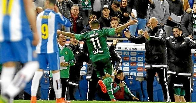 Espanyol 0-3 Real Betis: Lección de fútbol ante un rival directo