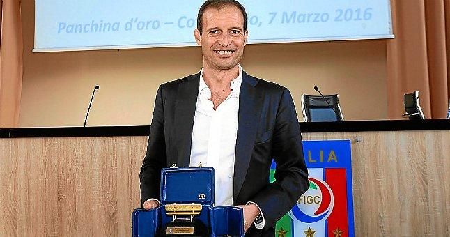Allegri, premiado como mejor técnico de la Serie A