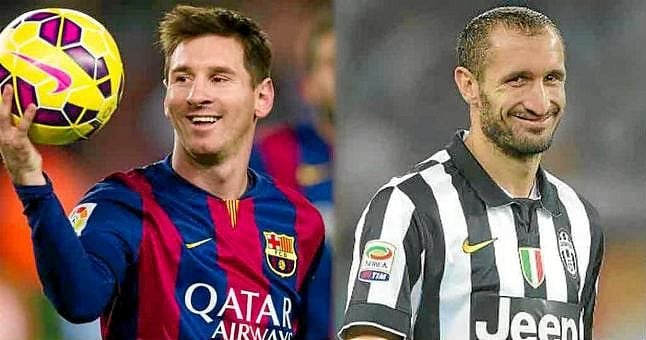 Chiellini: "A Cristiano se le puede marcar; con Messi solo puedes santiguarte"
