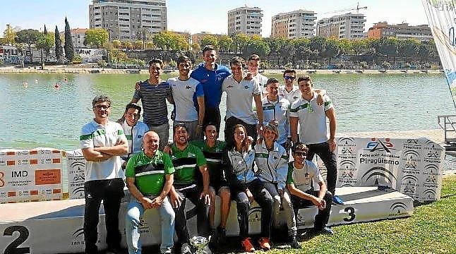 El Club Náutico Sevilla, campeón de España de invierno