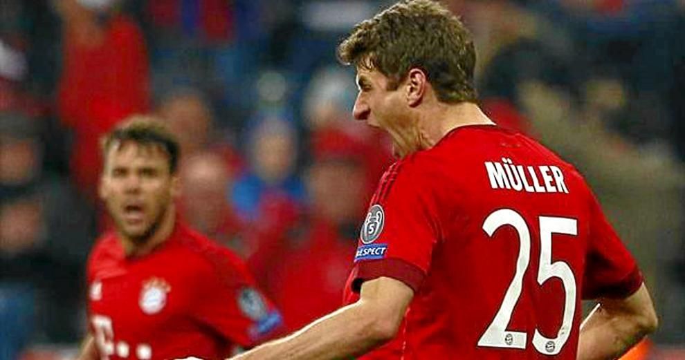 Bayern 4-2 Juventus: Muller y Thiago hacen un milagro