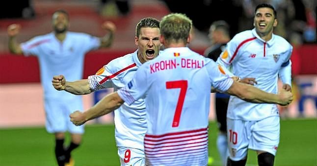Sevilla F.C. 3-0 Basilea: Al campeón le bastan 45 minutos