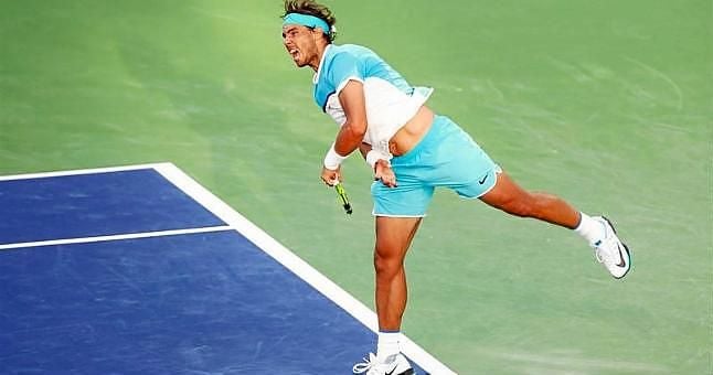 Djokovic somete a un gran Nadal y repite final en Indian Wells
