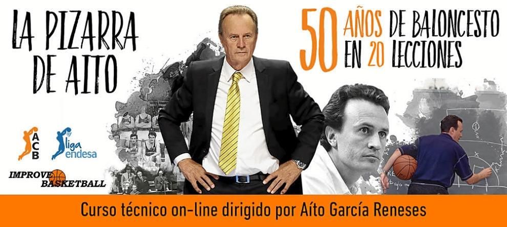 La ACB estrena 'La pizarra de Aíto: 50 años de baloncesto en 20 lecciones'